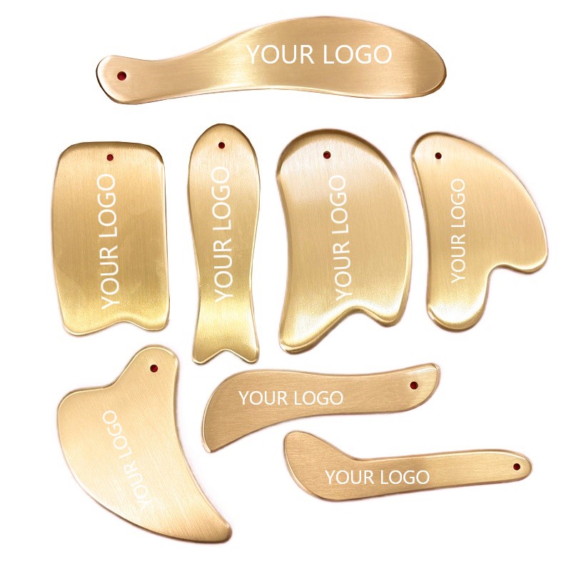 Custom Brass Gua Sha
